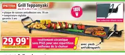 Norma PETRA Grill Teppanyaki offre