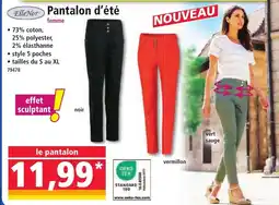 Norma ELLE NOR Pantalon d'été offre