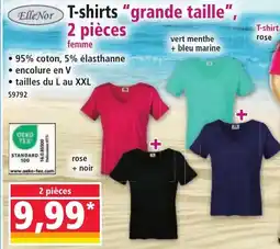 Norma ELLE NOR T shirts grande taille offre