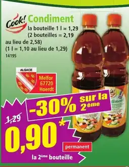 Norma COOK Condiment offre