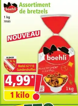 Norma BOEHLI Assortiment de bretzels offre