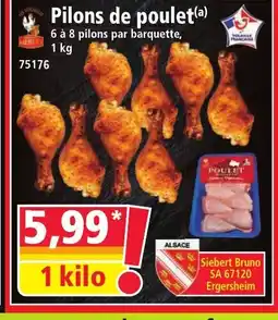 Norma Pilons de Pilons de poulet(a) offre