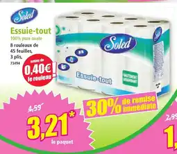 Norma SOLED Essuie tout offre
