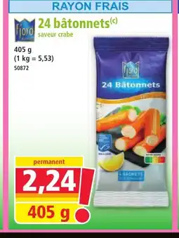 Norma FJORD 24 bâtonnets offre