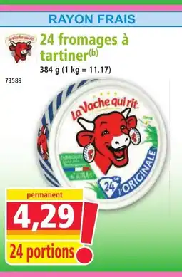 Norma 24 fromages à tartiner offre