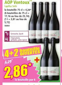 Norma AOP Ventoux Lapillus Solis offre