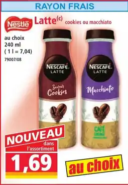Norma NESTLE Latte cookies ou macchiato offre