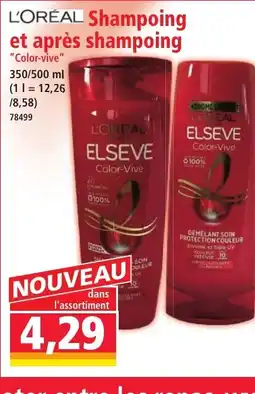 Norma L'ORÉAL Shampoing et après shampoing offre