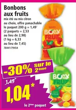 Norma Bonbons aux fruits offre