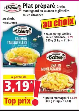 Norma OCEANE Plat préparé offre