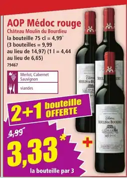 Norma AOP Médoc rouge offre