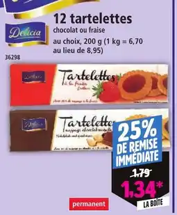 Norma DELICIA 12 tartelettes offre