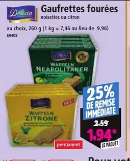 Norma DELICIAS Gaufrettes fourées offre
