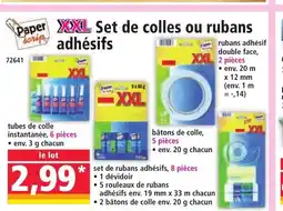Norma XXL Set de colles ou rubans adhésifs offre