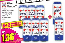 Norma 1664 Bière blanche offre