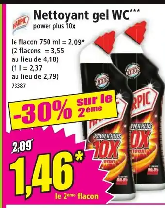 Norma HARPIC Nettoyant gel WC offre