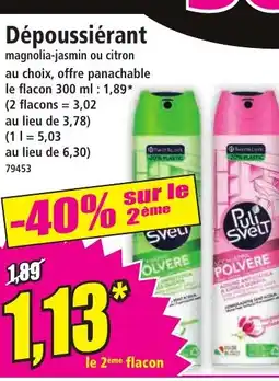 Norma Dépoussiérant offre