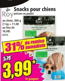 Norma ROY Snacks pour chiens offre