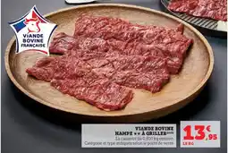 Super U Viande bovine hampe à griller offre