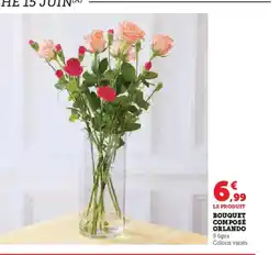 Super U Bouquet composé orlando offre