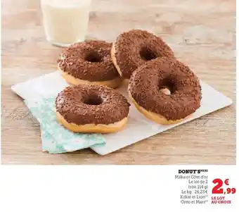 Super U Donut's offre