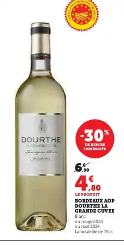 Super U Bordeaux aop dourthe la grande cuvee offre