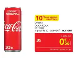 METRO COLA COLA Original offre