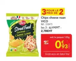 METRO VICO Chips cheese naan offre