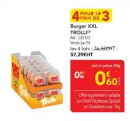 METRO TROLLI Burger XXL offre