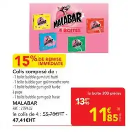 METRO MALABAR offre
