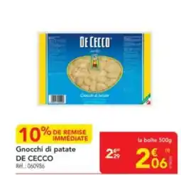METRO DE CECCO Gnocchi di patate offre