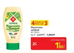 METRO LESIEUR Mayonnaise offre