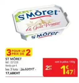 METRO ST MÔRET offre