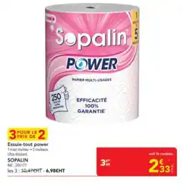 METRO SOPALIN Essuie-tout power offre