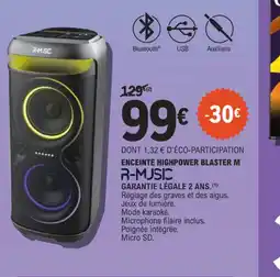E.Leclerc Enceinte highpower blaster m offre