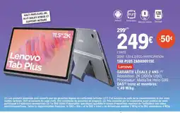 E.Leclerc LENOVO Tab plus ZADX0091SE offre