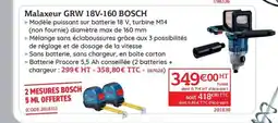 Quéguiner BOSCH Malaxeur GRW 18V-160 offre