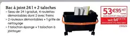 Quéguiner Bac à joint 241 + 2 taloches offre