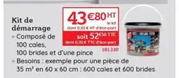 Quéguiner Kit de démarrage offre