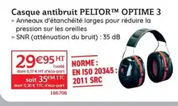 Quéguiner Casque antibruit offre