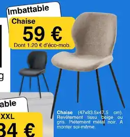 KREABEL Chaise offre