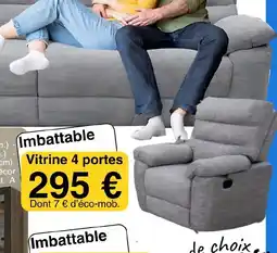 KREABEL Vitrine 4 portes offre