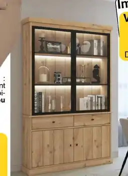KREABEL Vitrine 2 portes offre