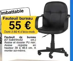 KREABEL Fauteuil de bureau offre