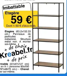KREABEL Etagère offre