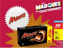 Carrefour MARS Barres glacées Family Pack offre