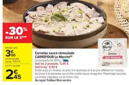 Carrefour Cervelas sauce rémoulade offre