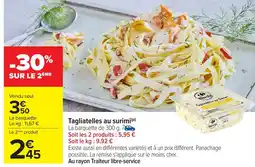Carrefour Tagliatelles au Tagliatelles au surimi (P) offre