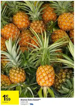 Carrefour Ananas Extra Sweet offre