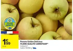Carrefour Pomme Golden Delicious offre